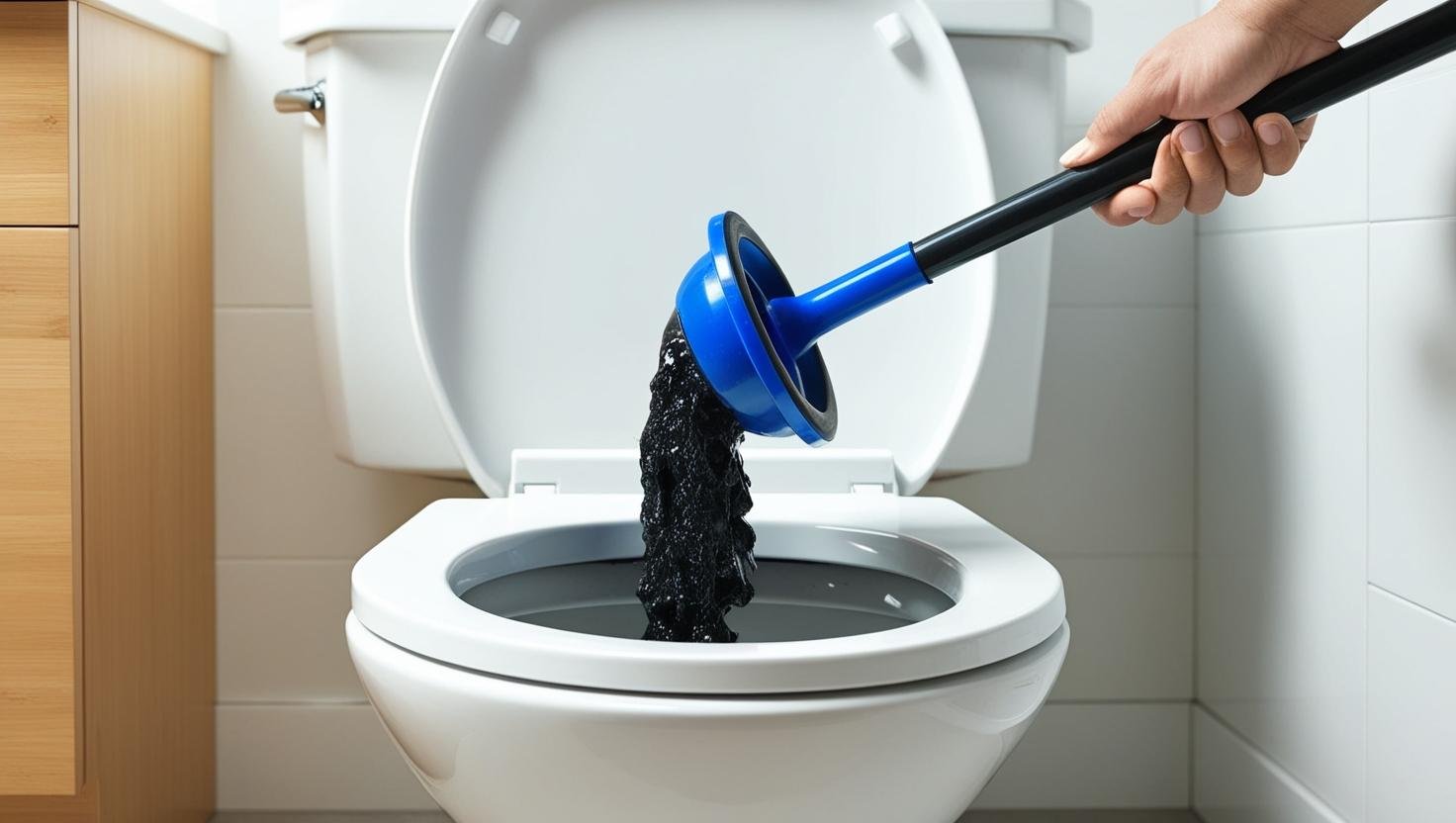 crie imagem de desentupidora de vaso 1